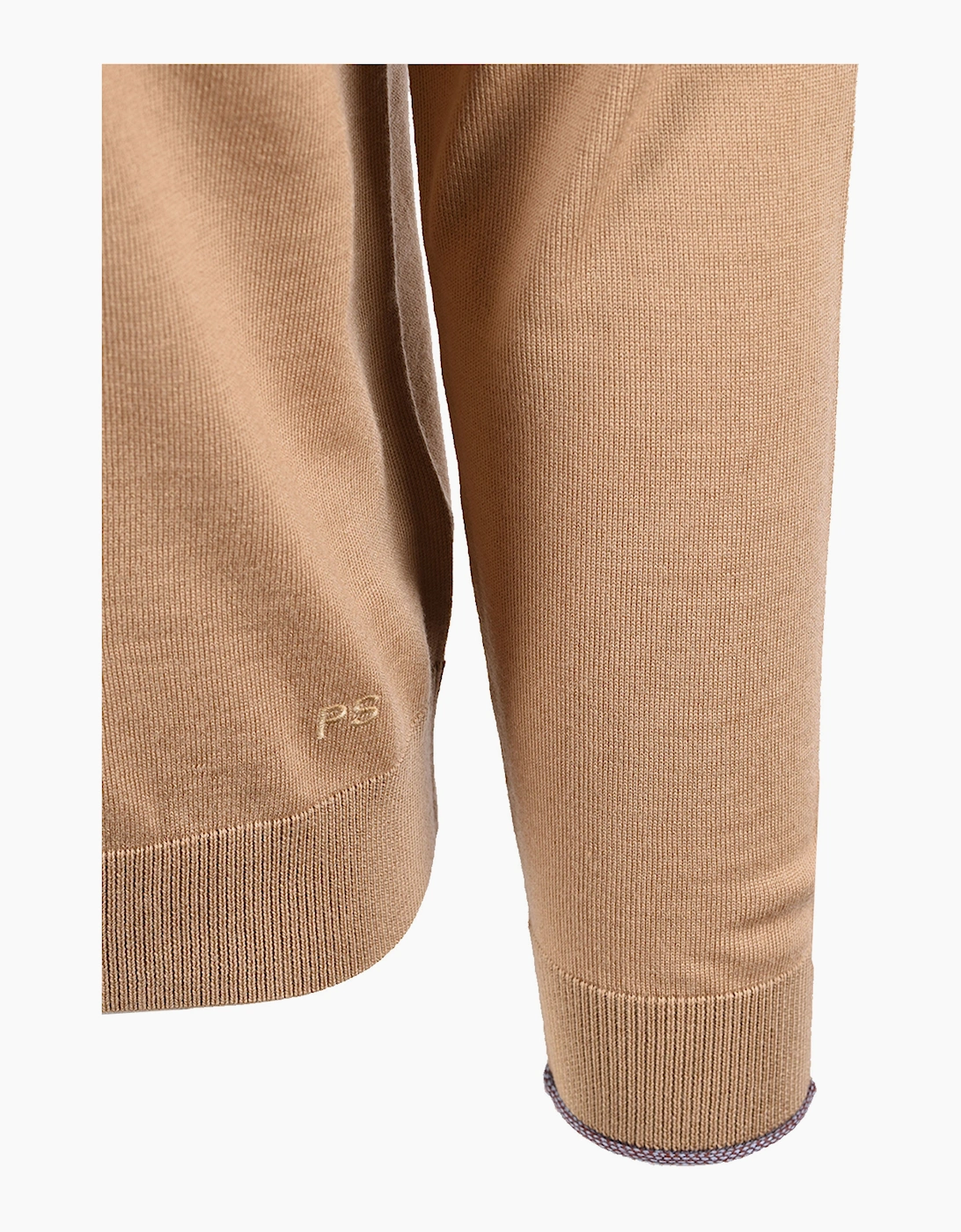 PAUL SMITH CREW NECK SWEATSHIRT BEIGE