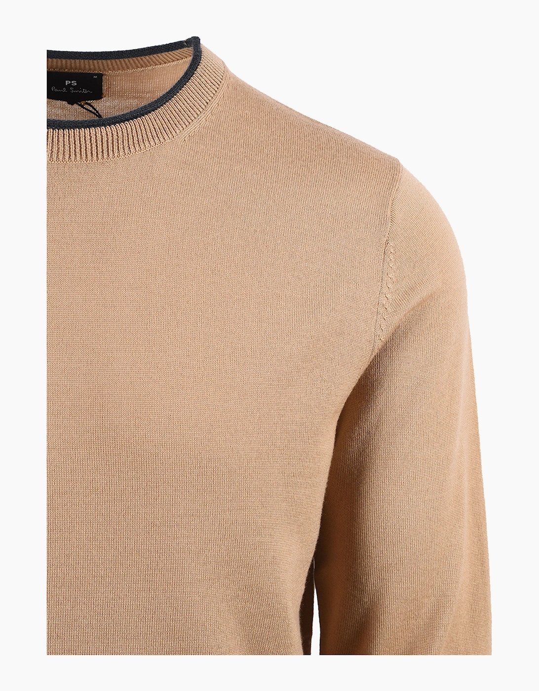 PAUL SMITH CREW NECK SWEATSHIRT BEIGE