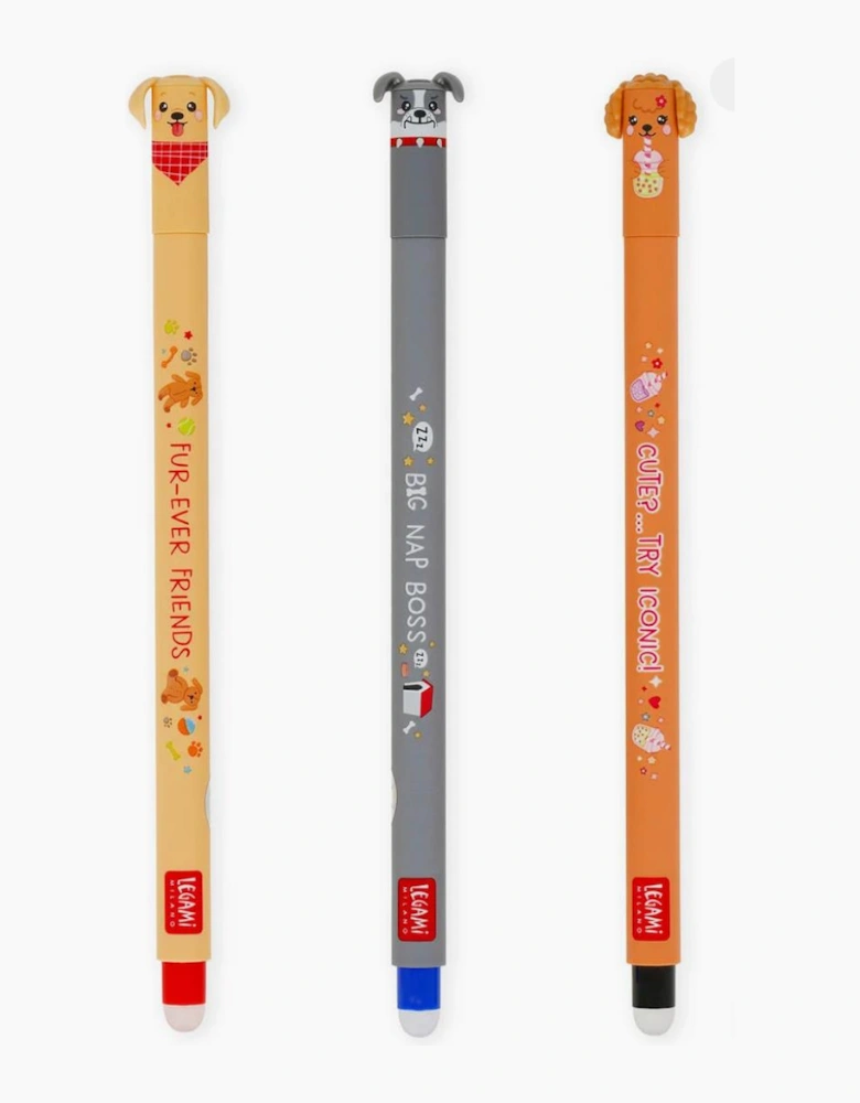 Legami Fur -ever Friends  (Erasable Pens)