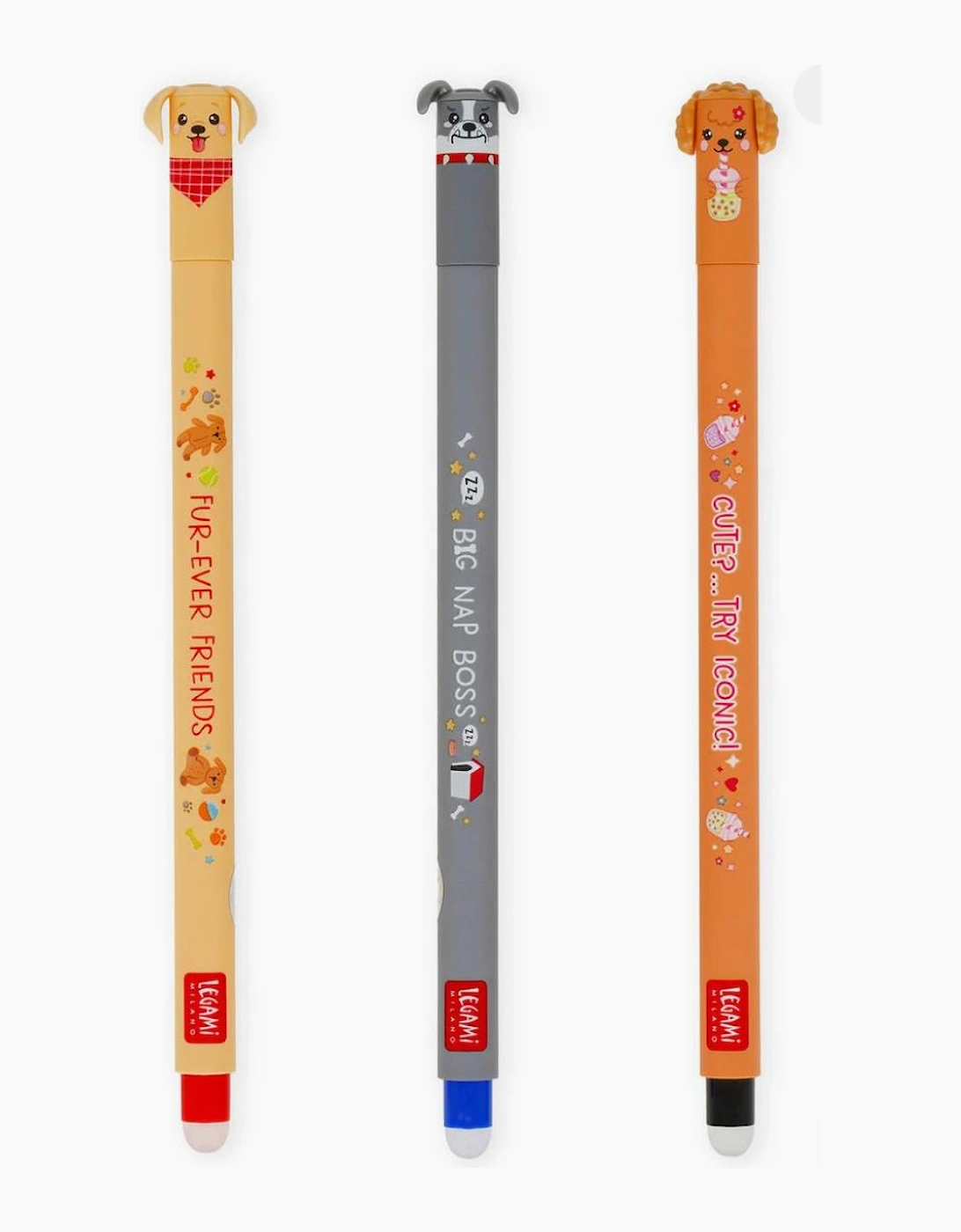 Legami Fur -ever Friends  (Erasable Pens)