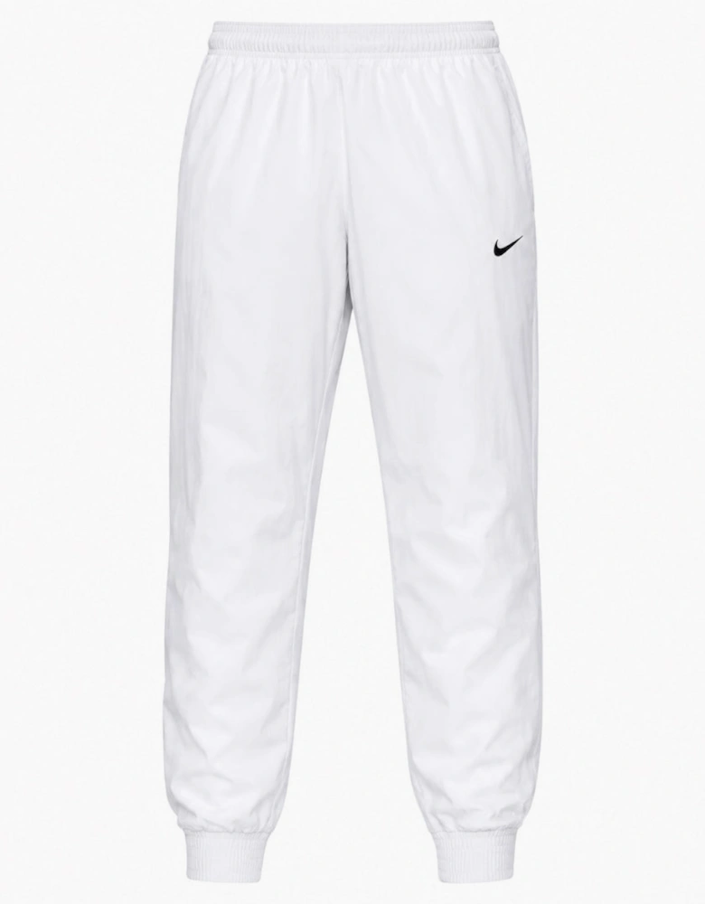 Nike Sportswear Classic Woven Mid-Rise Loose White Joggers