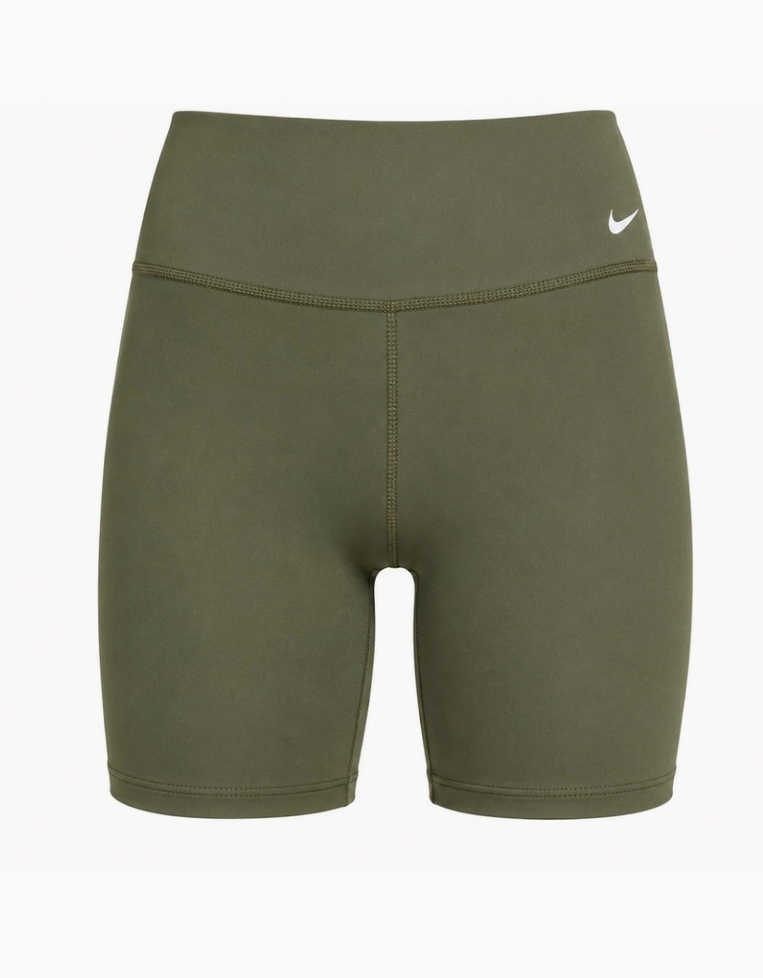 Women's Nike Dri-fit Mid-Rise Brief-Lined Green Shorts, 5 of 4