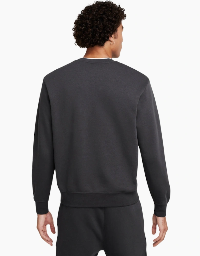 Nike Air Crew Neck Fleece Dark Grey Sweatshirt