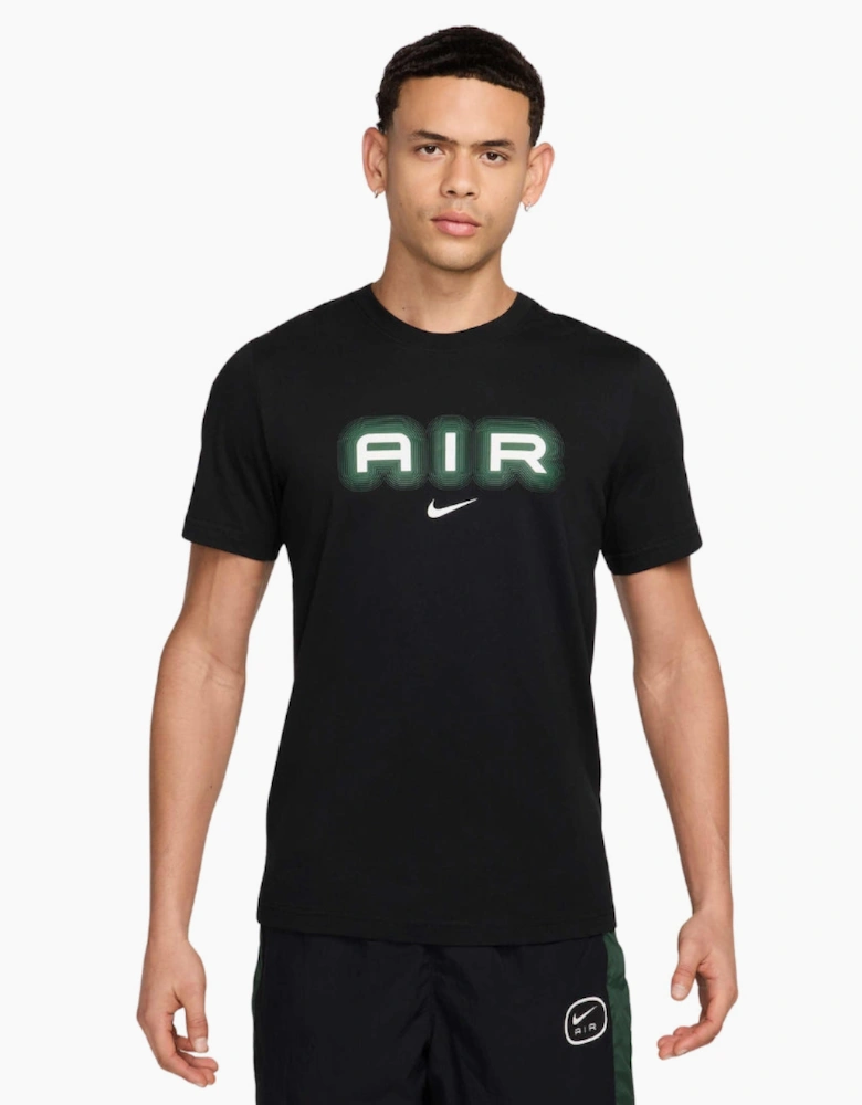 Nike Sportswear Air Graphic Tee Print Black T-Shirt