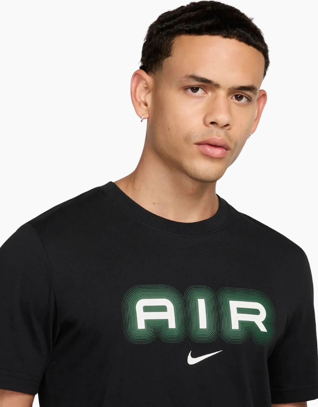 Nike Sportswear Air Graphic Tee Print Black T-Shirt