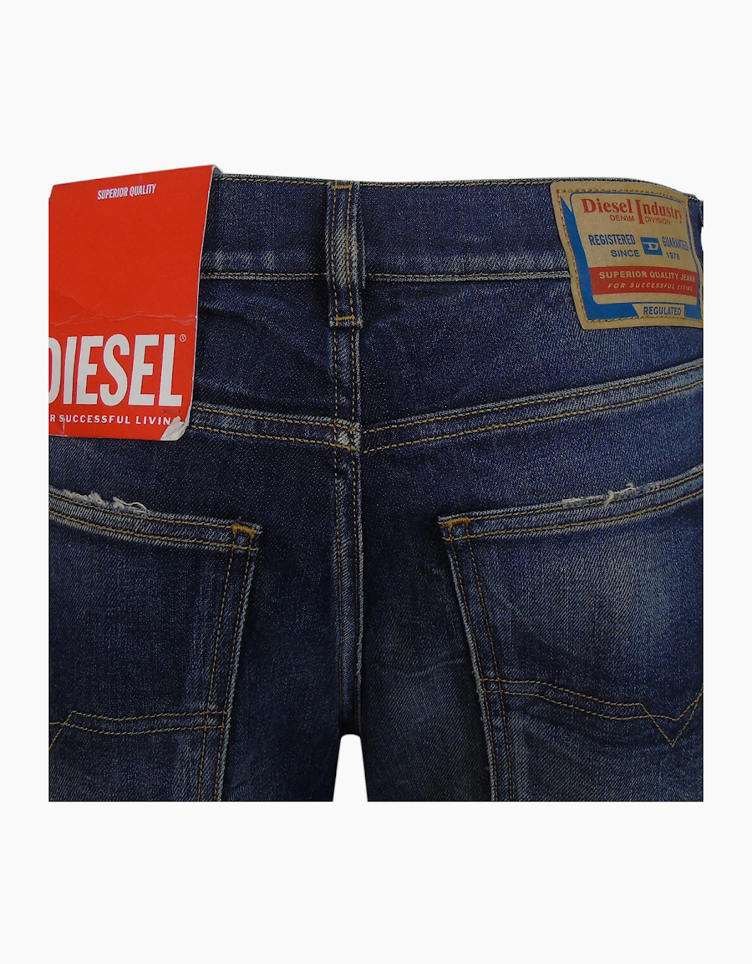 Diesel 1995 D-SARK Dark Blue Denim Pants