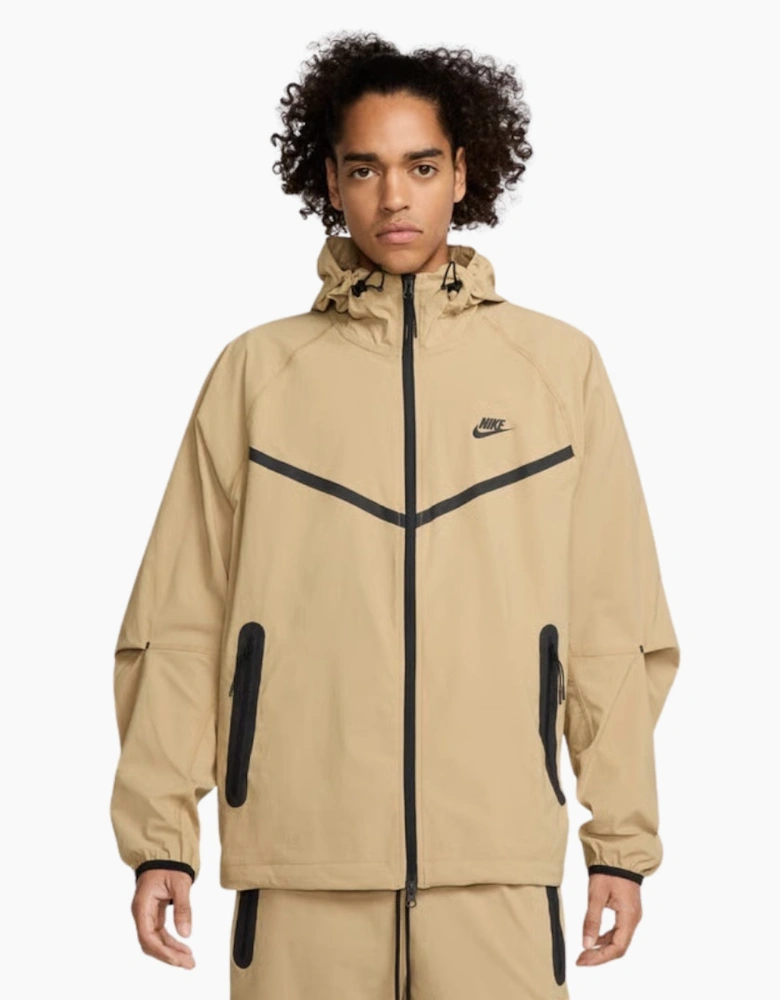 Nike Tech Woven Full-Zip Khaki Jacket