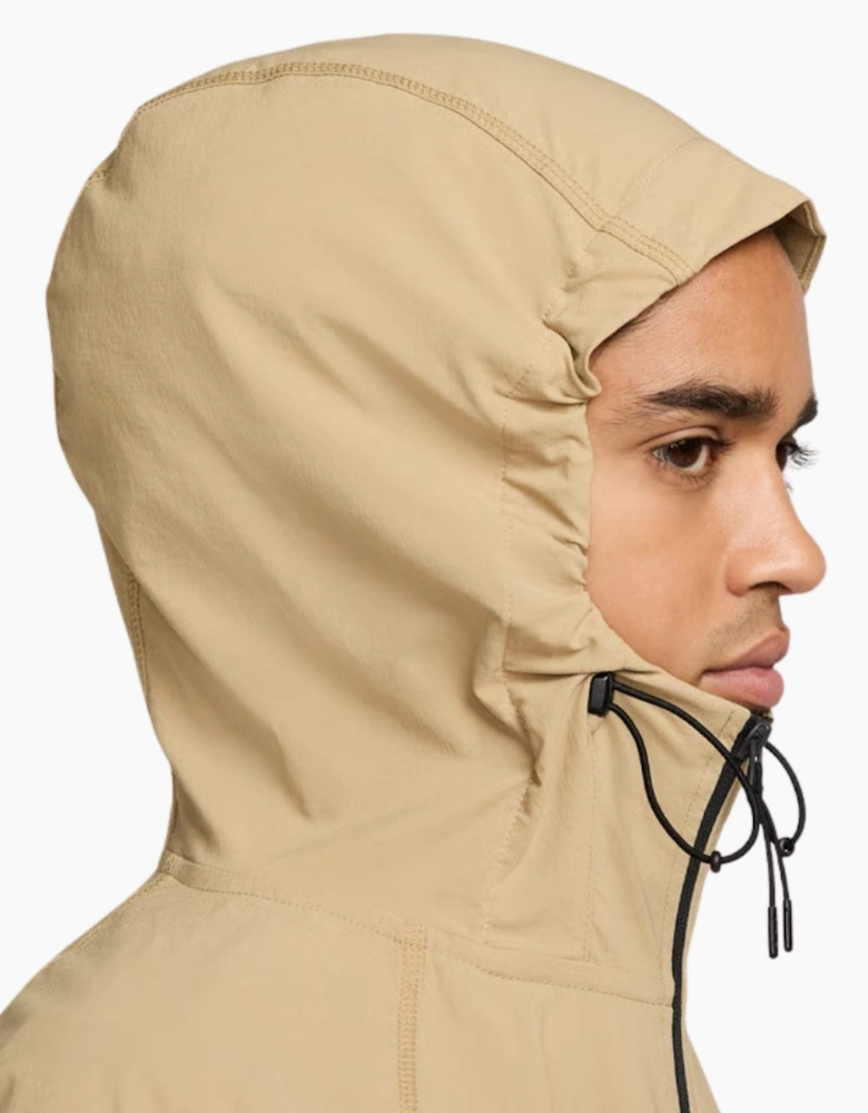 Nike Tech Woven Full-Zip Khaki Jacket