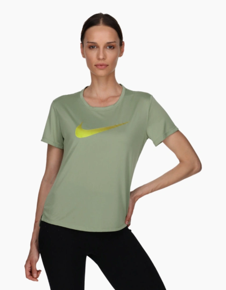 Nike One Dri-FIT Swoosh Green T-Shirt