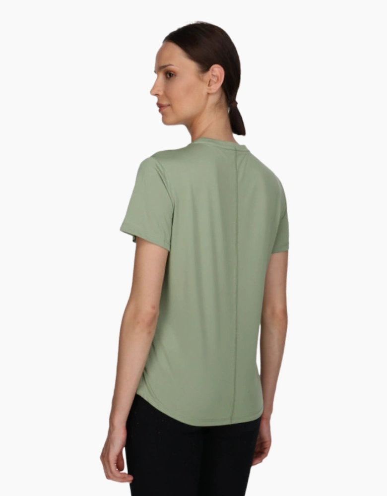 Nike One Dri-FIT Swoosh Green T-Shirt