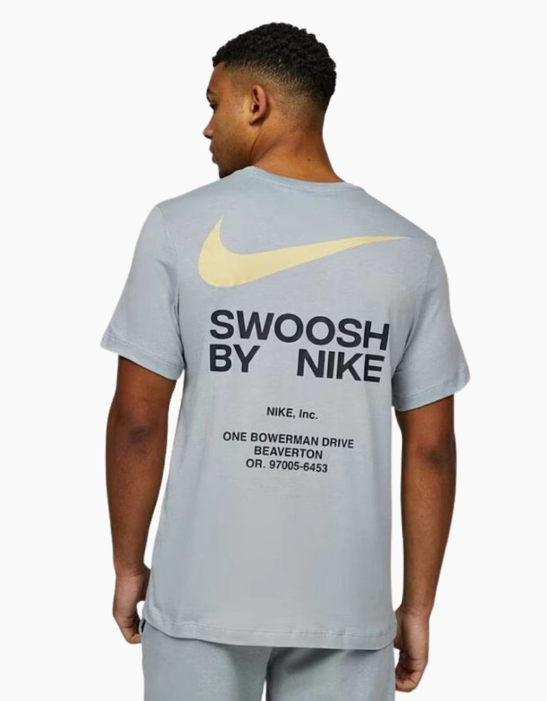 Nike Athletics Swoosh By Nike Grey T-Shirt