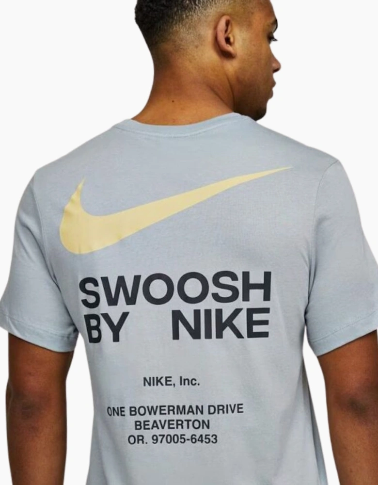 Nike Athletics Swoosh By Nike Grey T-Shirt