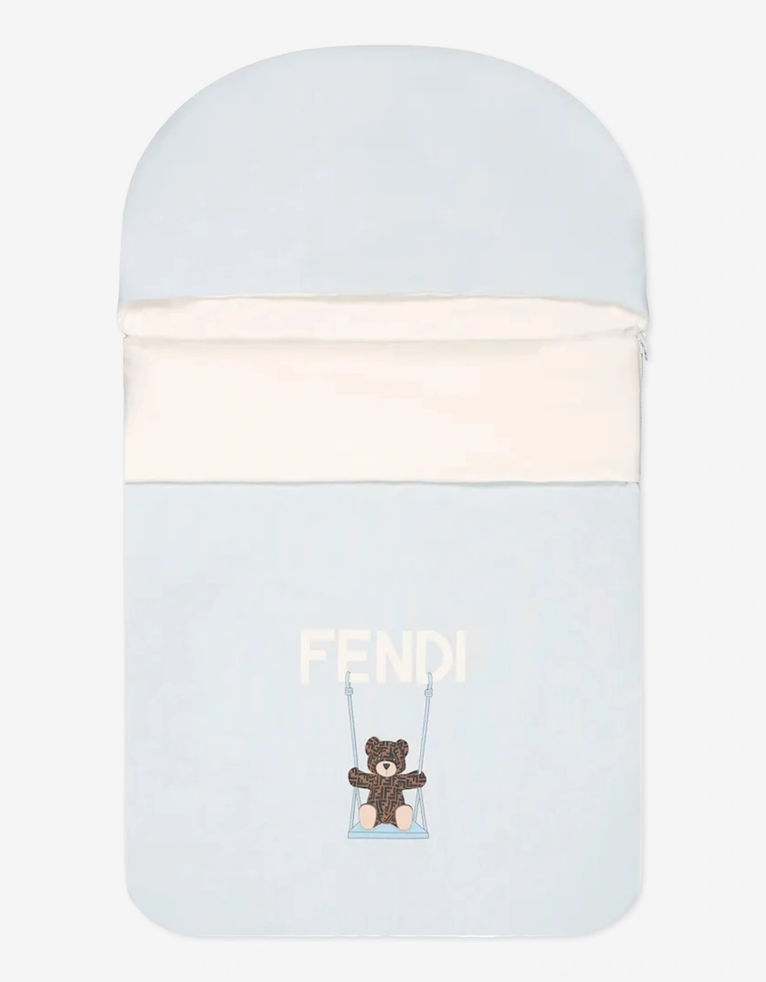 Fendi Baby Boys Bear Logo Nest in Blue (78cm), 5 of 4