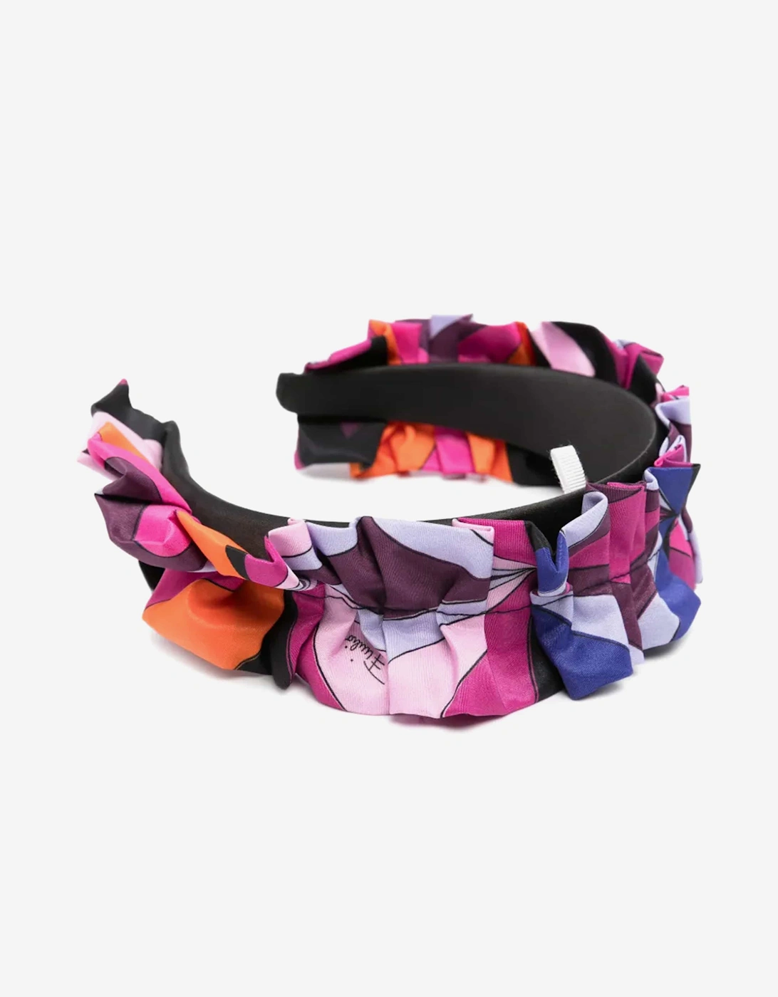 PUCCI Girls Frilly Headband in Black