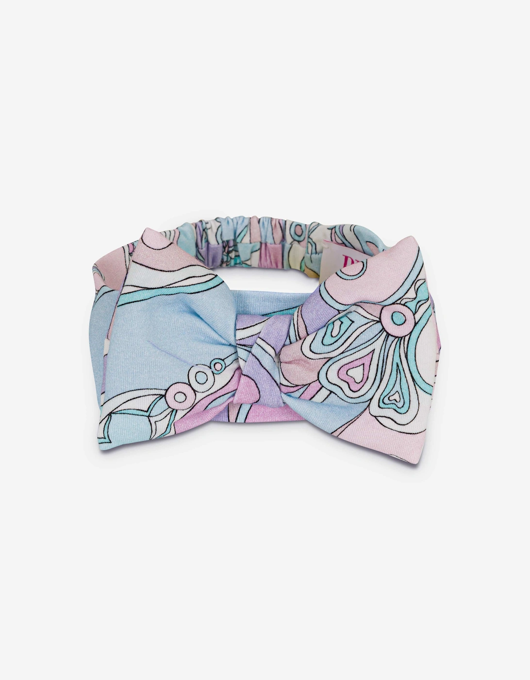 PUCCI Baby Girls Bow Headband in Pink, 3 of 2