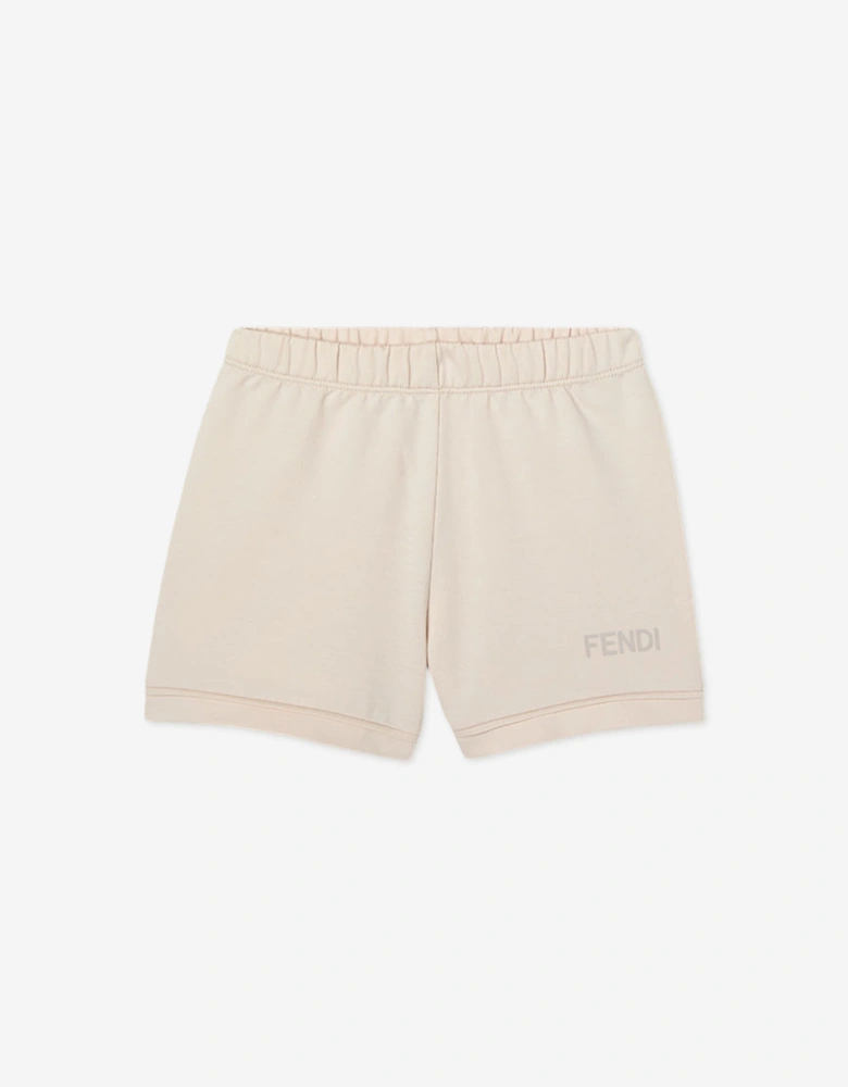 Fendi Baby Bear Short Pyjama Set in Beige