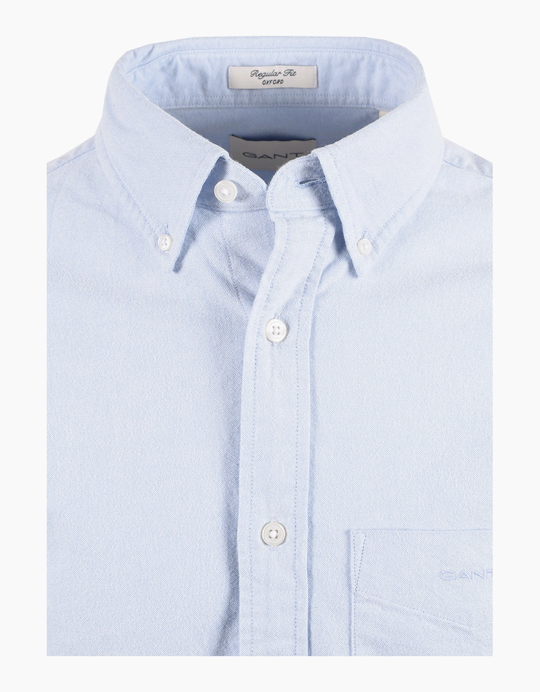 GANT REG FIT BRUSHED OXFORD SHIRT CLEAR SKY
