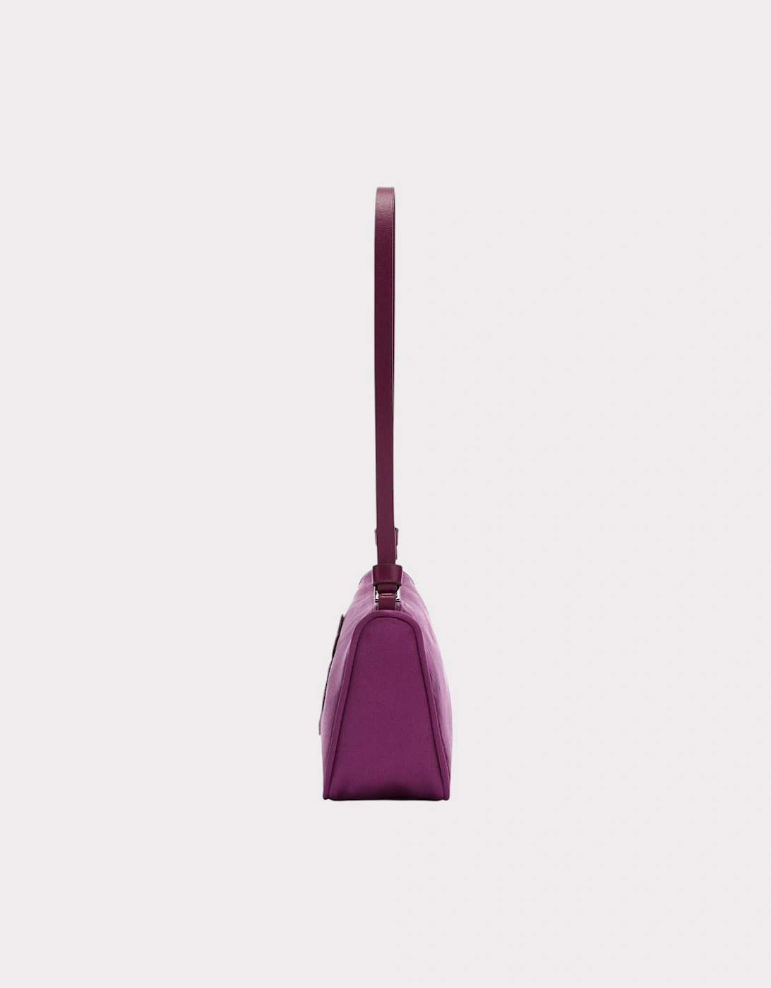 Palm Angels Satin Palm Shoulder Bag Purple