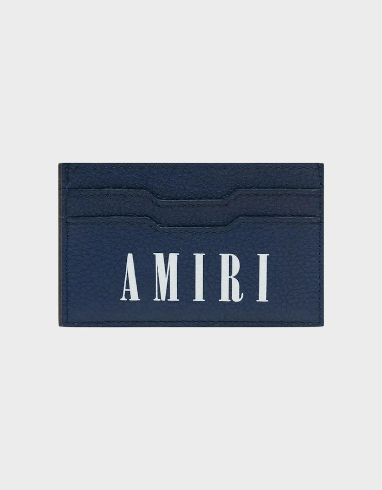 Logo Card Holder Navy