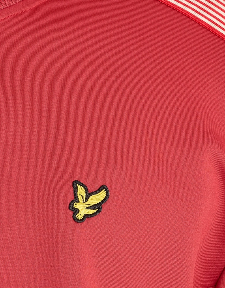 Sports Striped Taped Track Jacket