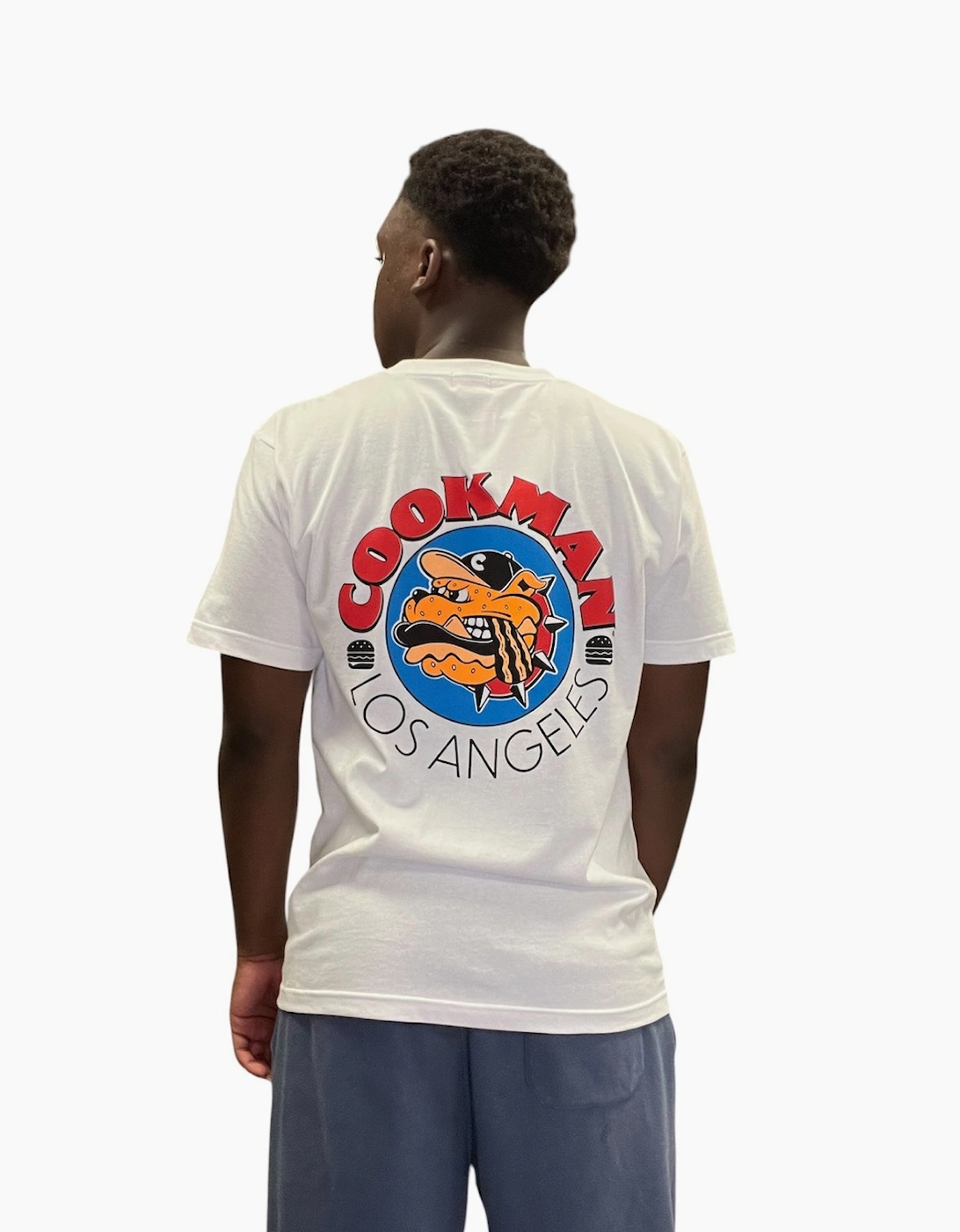 Burger Dog T-Shirt – White