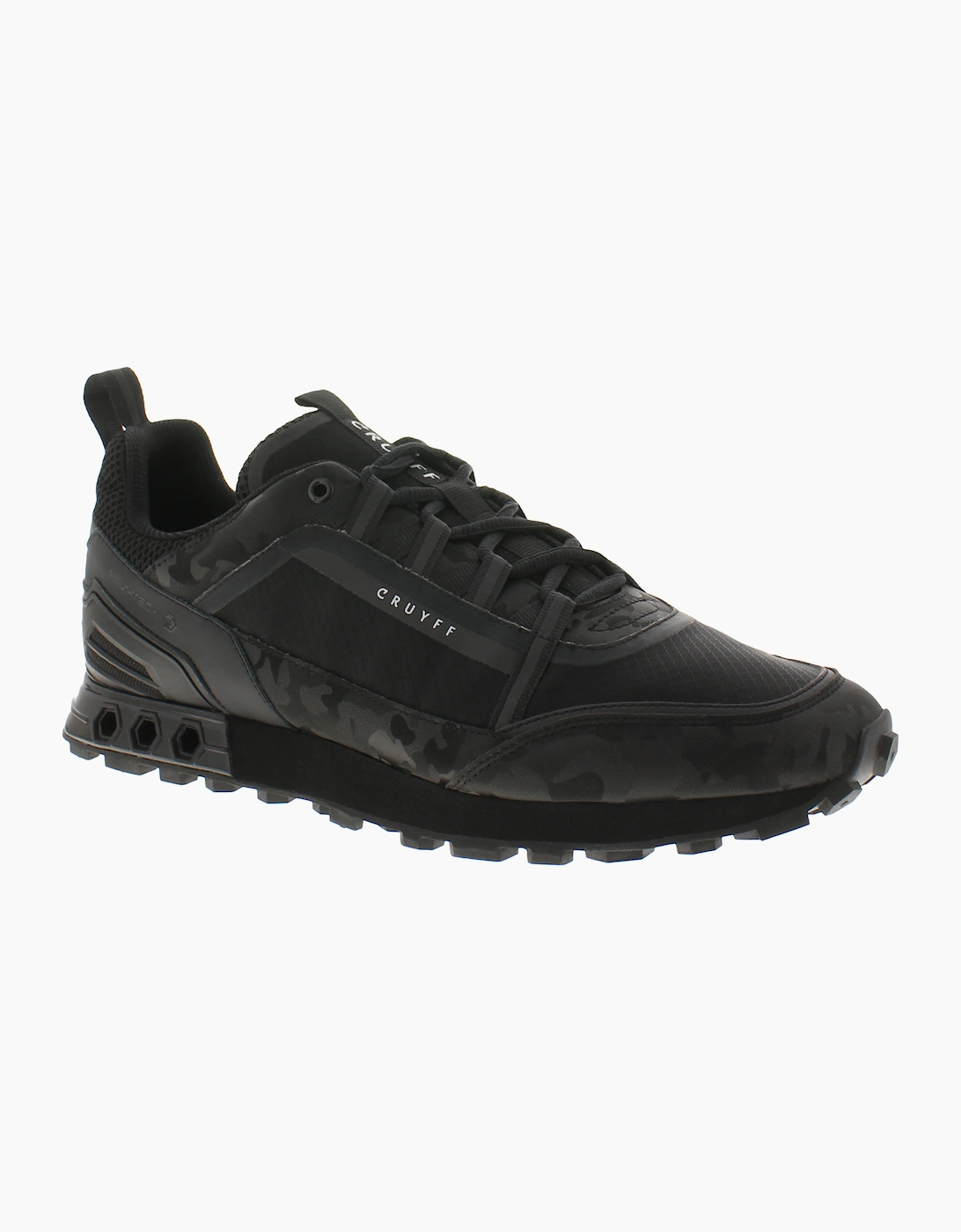 CRUYFF Mens Trainers Spectra Lace Up black camo UK Size