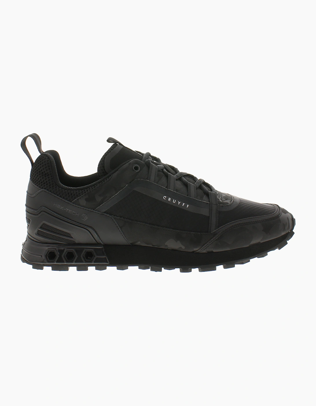 CRUYFF Mens Trainers Spectra Lace Up black camo UK Size