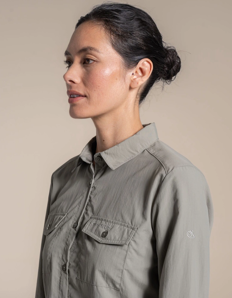 Craghoppers Womens/Ladies Loukkos Nosilife Long-Sleeved Shirt