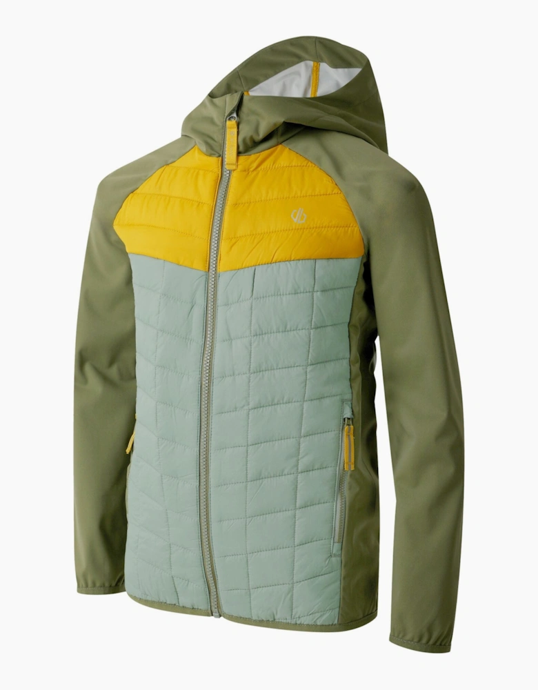 Dare 2B Childrens/Kids Explore II Colour Block Hybrid Jacket