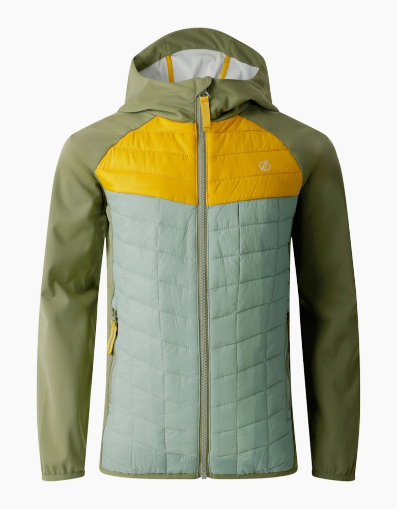Dare 2B Childrens/Kids Explore II Colour Block Hybrid Jacket