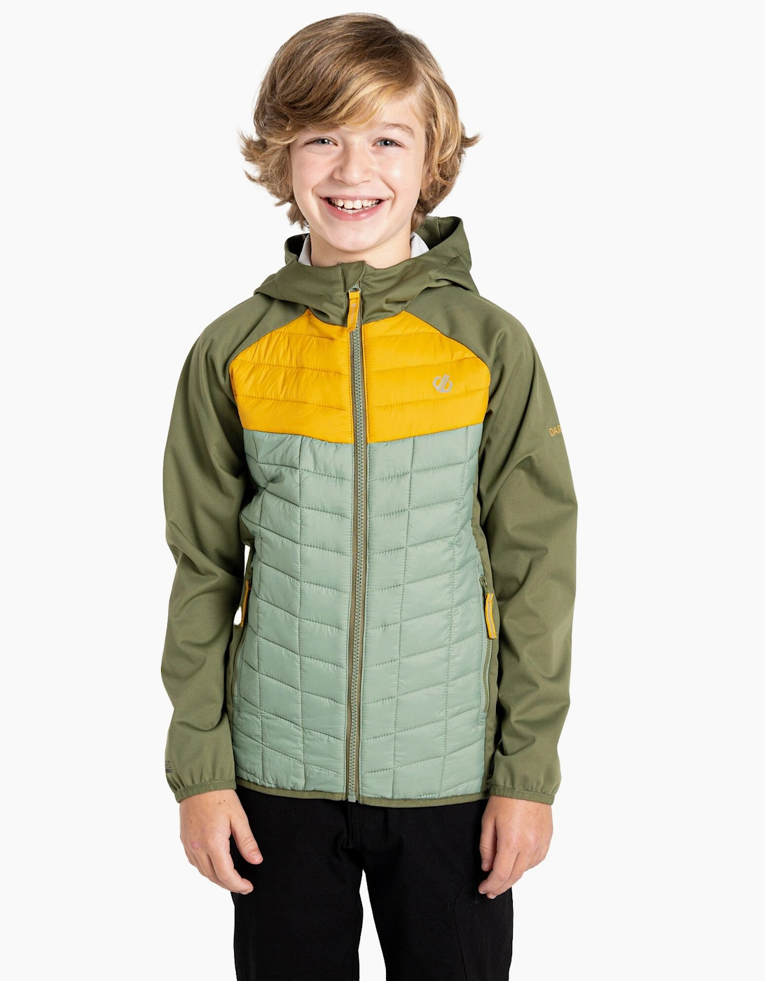 Dare 2B Childrens/Kids Explore II Colour Block Hybrid Jacket