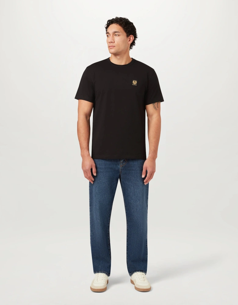 Belstaff Mens Icon Logo T-Shirt - Black