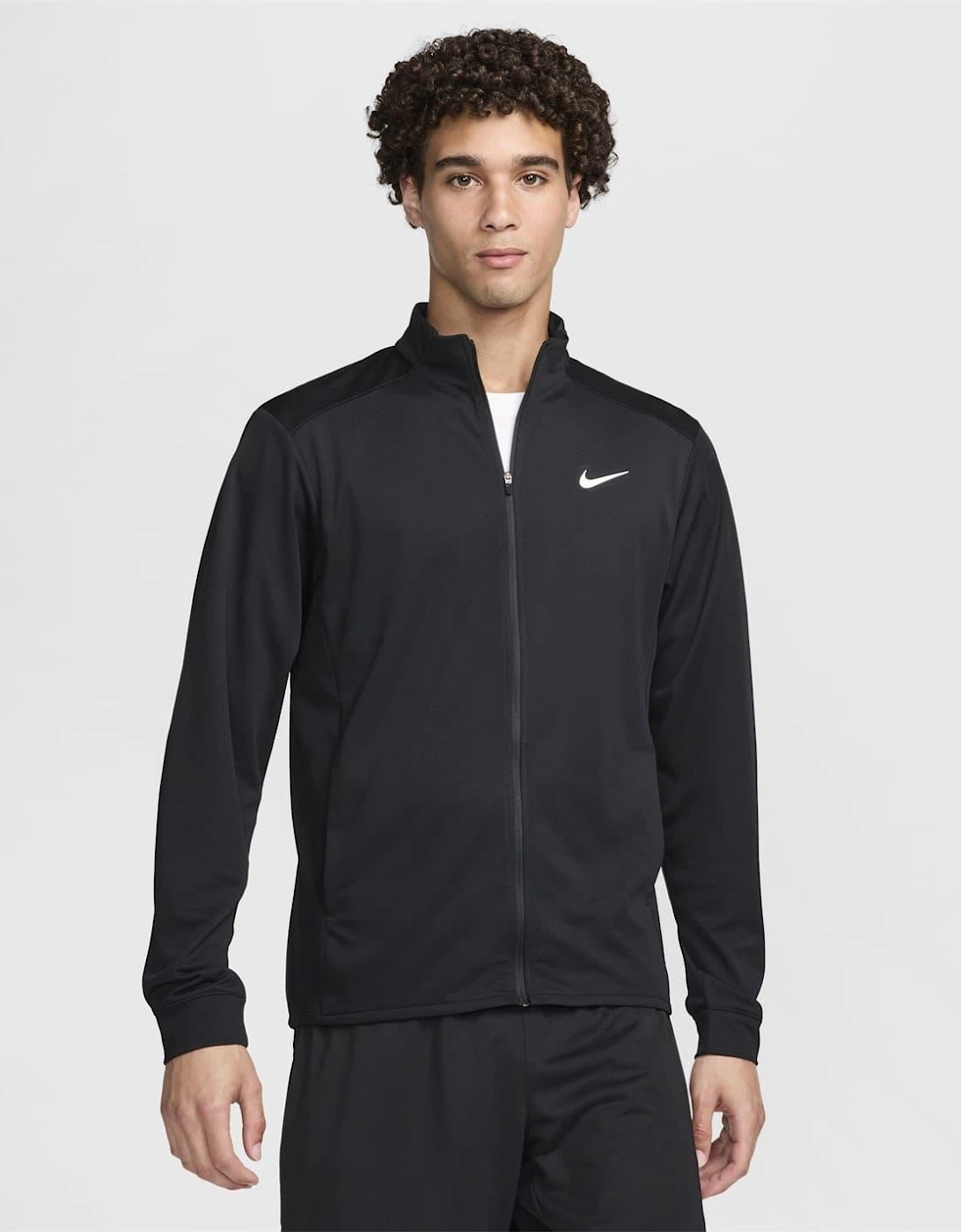 Mock Neck Ribbed Cuff Performance Jacket, 6 of 5