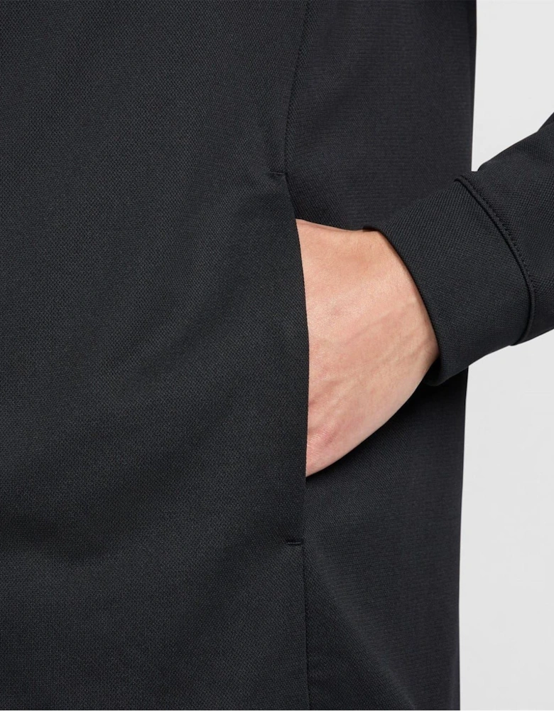 Mock Neck Ribbed Cuff Performance Jacket