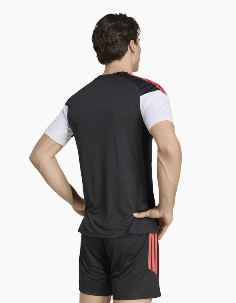 Tiro Crew Neck Raglan Short Sleeve Jersey T-Shirt
