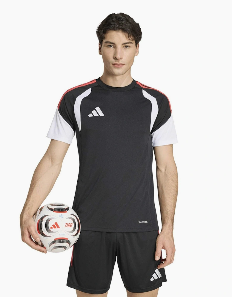 Tiro Crew Neck Raglan Short Sleeve Jersey T-Shirt