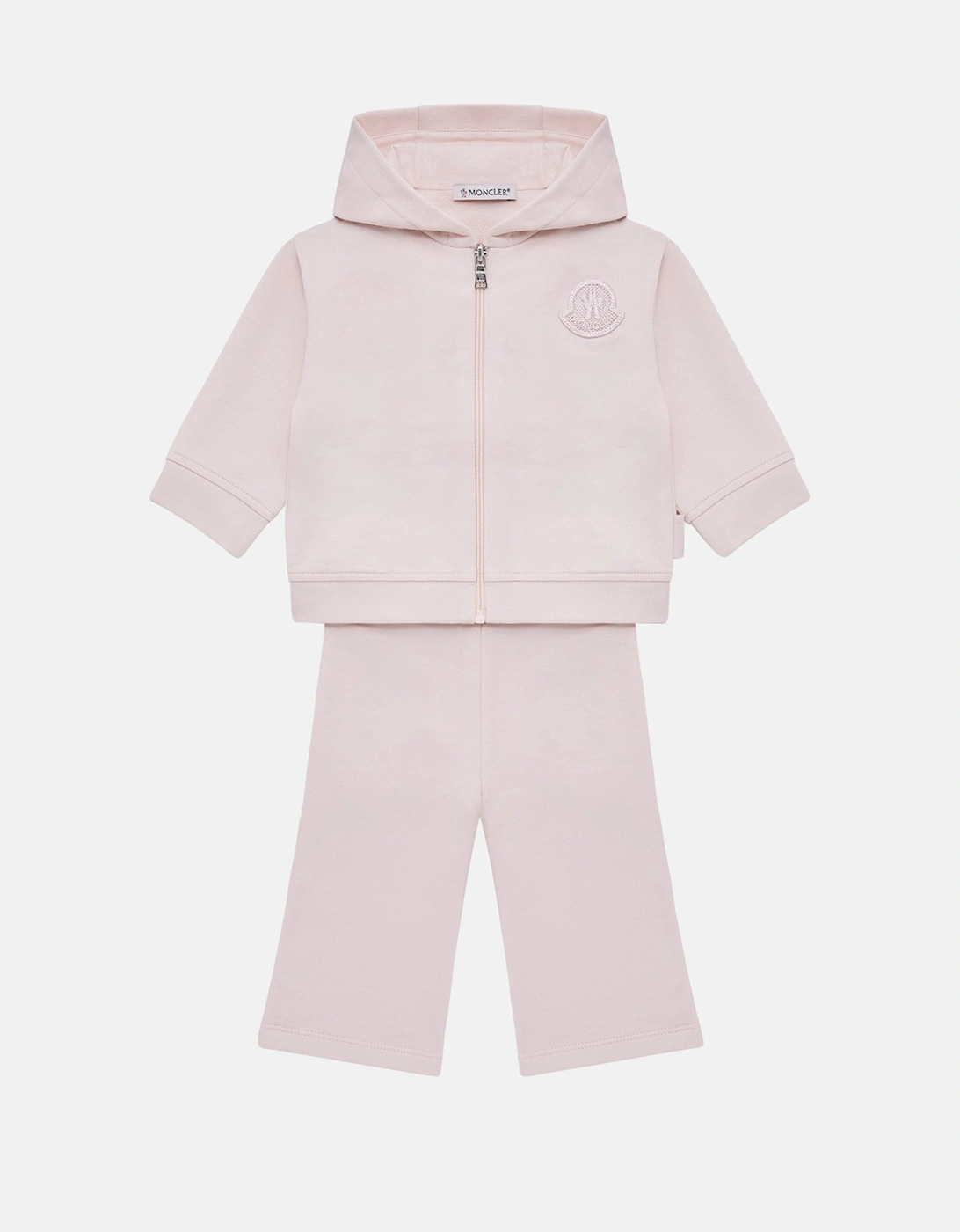 Moncler Unisex Pink Baby Tracksuit Set - Size 3 Years Kids
