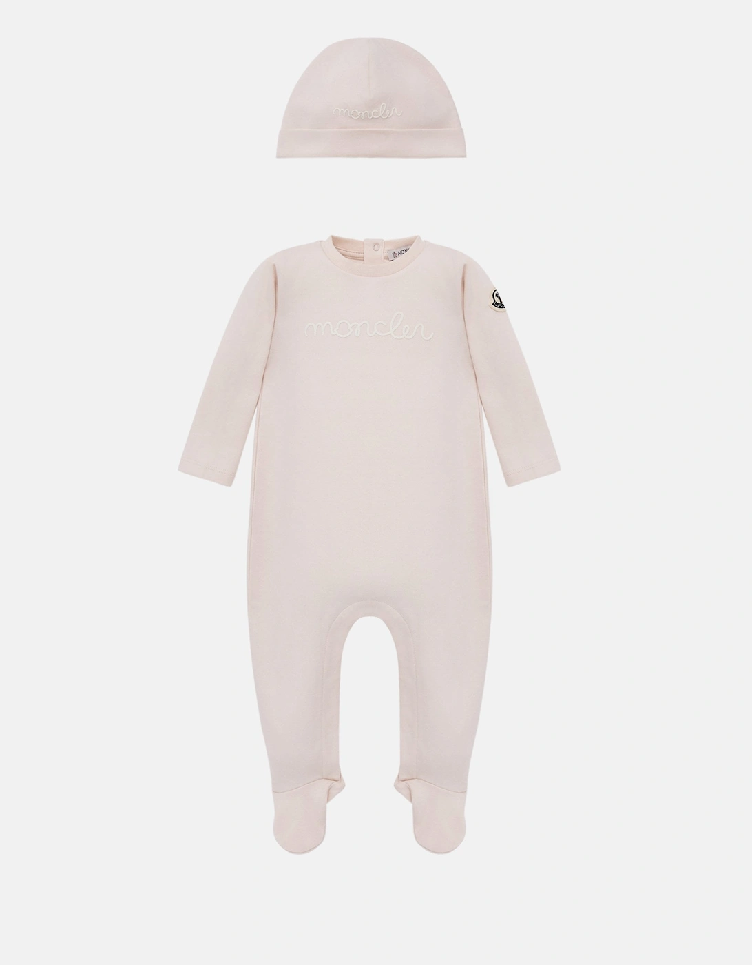 Baby Grow + Hat Set Pink