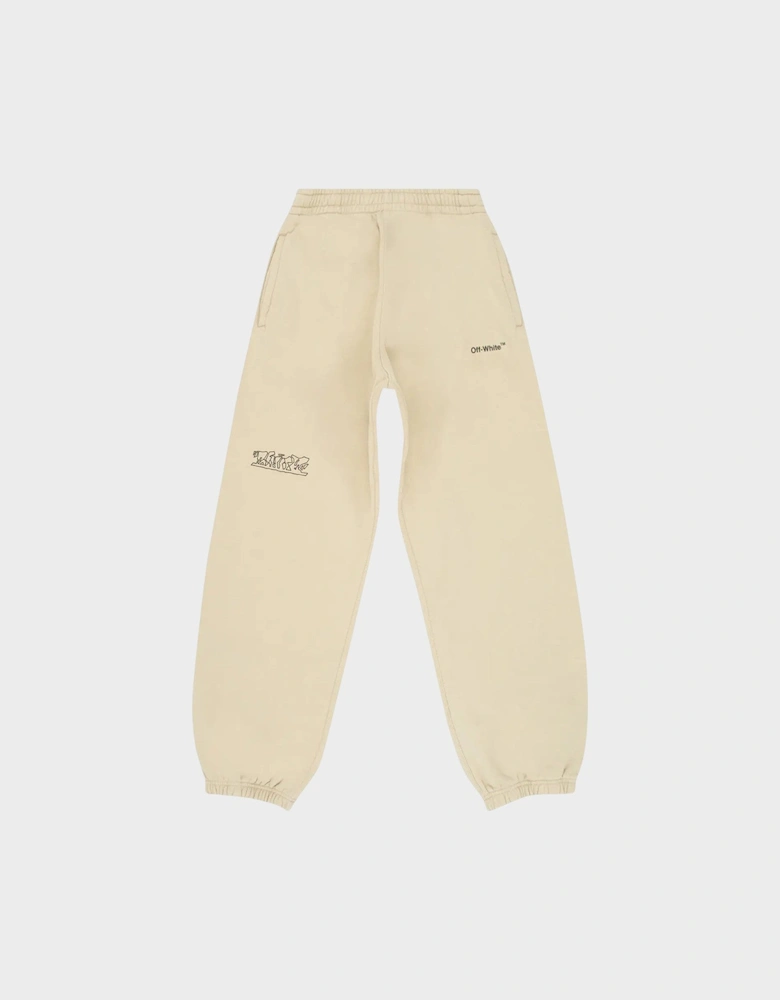 Figure Of Speech Slim Sweatpants Dark Sand