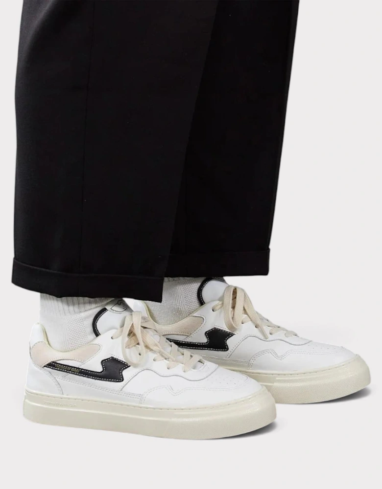 Pearl S-Strike Leather White Black