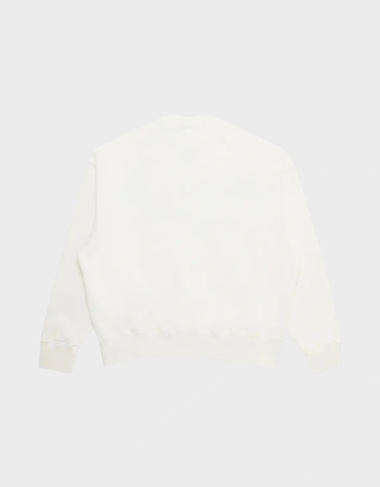 Kill The Bear Crew Sweatshirt White
