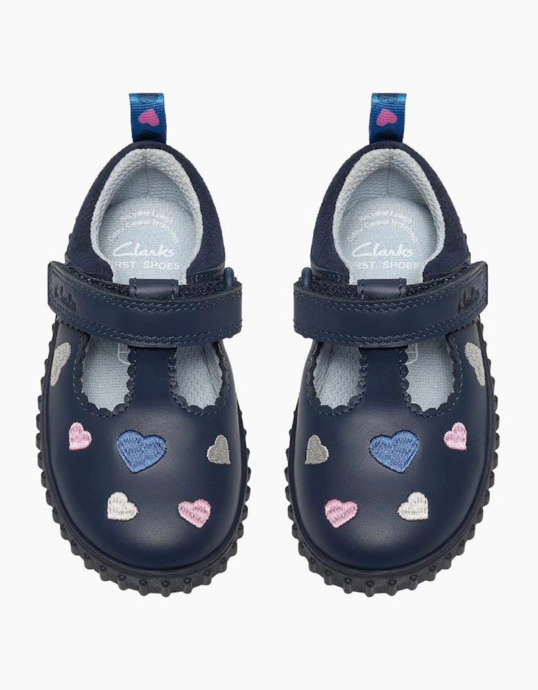 Cove Heart T Girls First Shoes