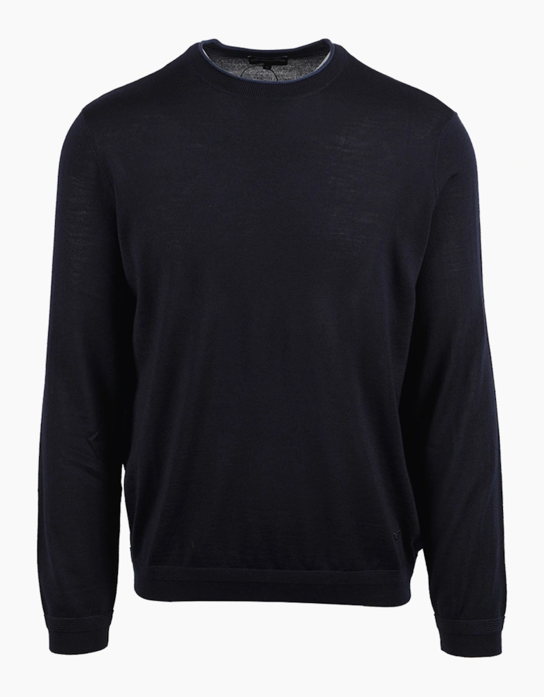 EMPORIO ARMANI TRAVEL ESSENTIAL SWEATSHIRT NAVY