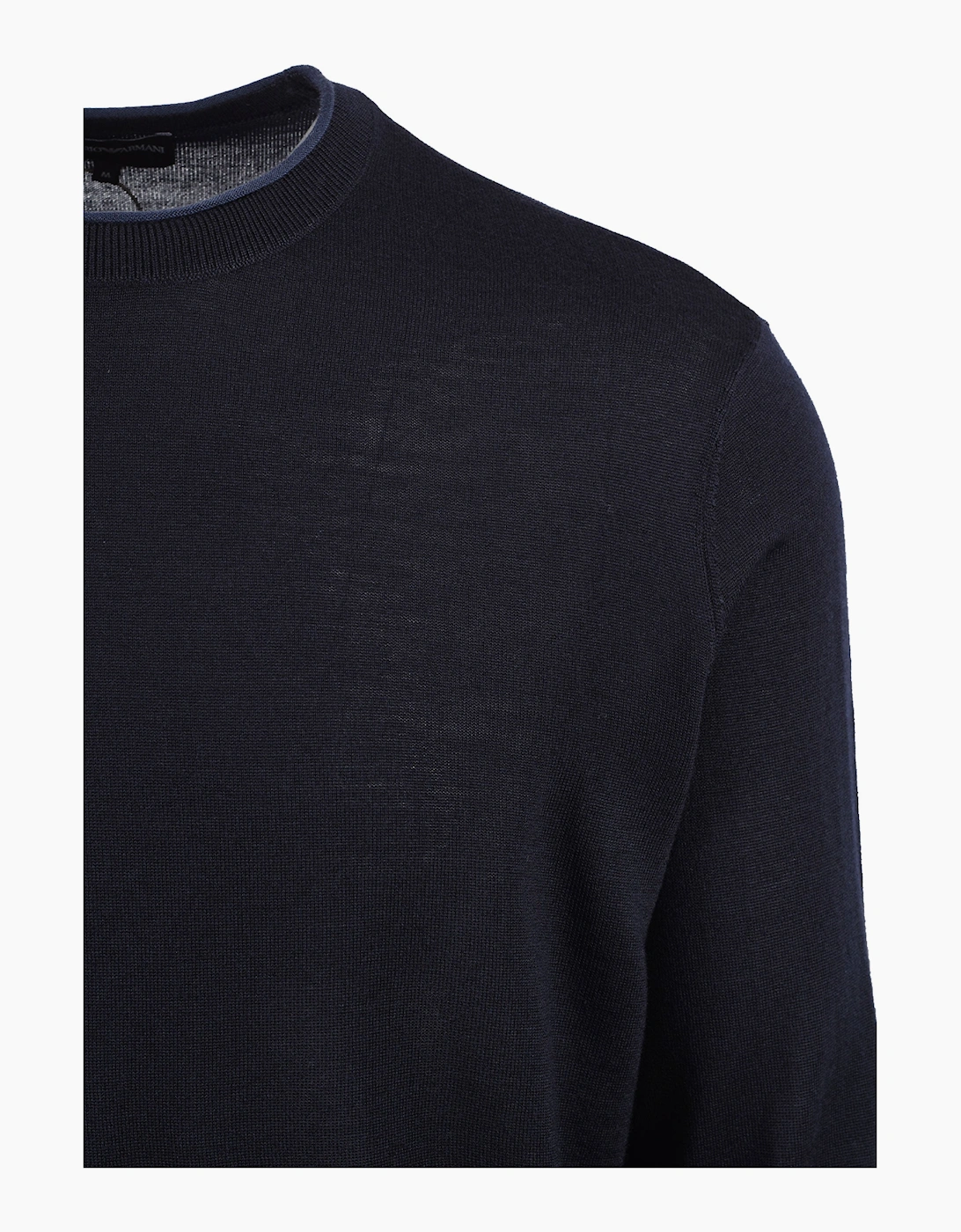 EMPORIO ARMANI TRAVEL ESSENTIAL SWEATSHIRT NAVY