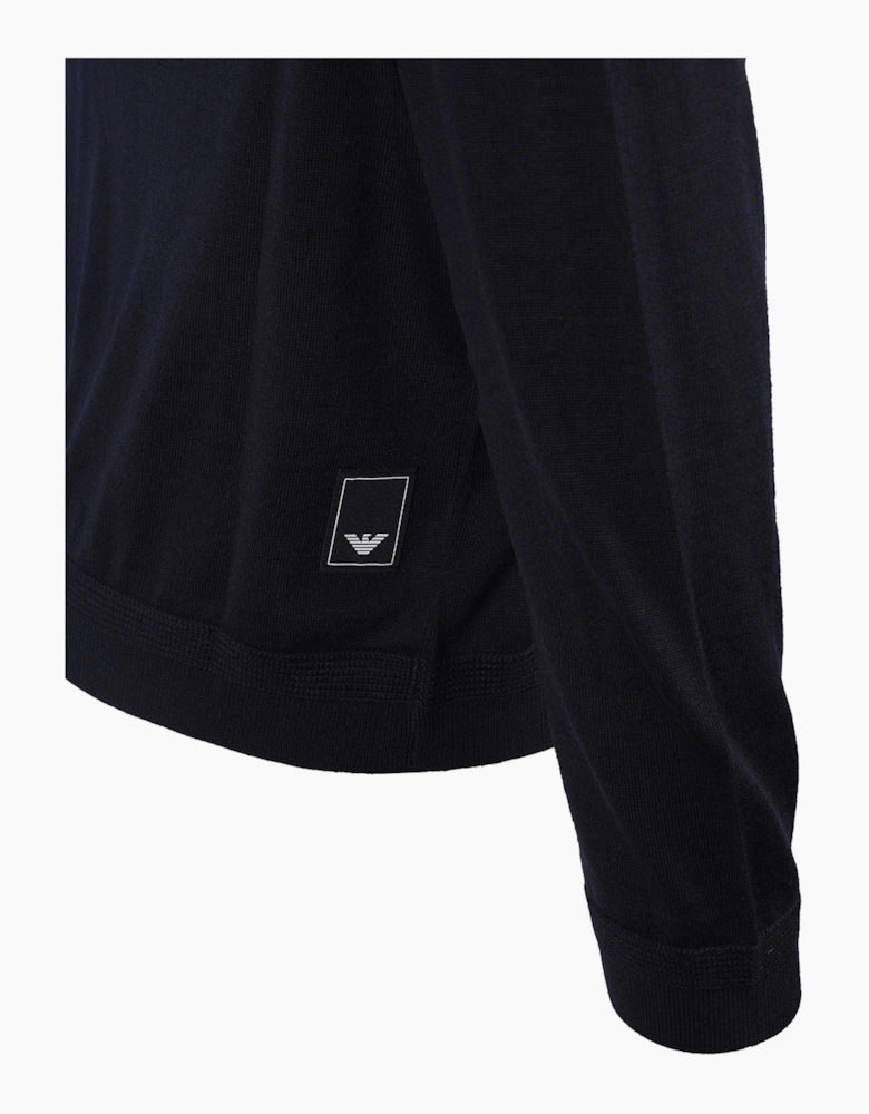 EMPORIO ARMANI TRAVEL ESSENTIAL SWEATSHIRT NAVY