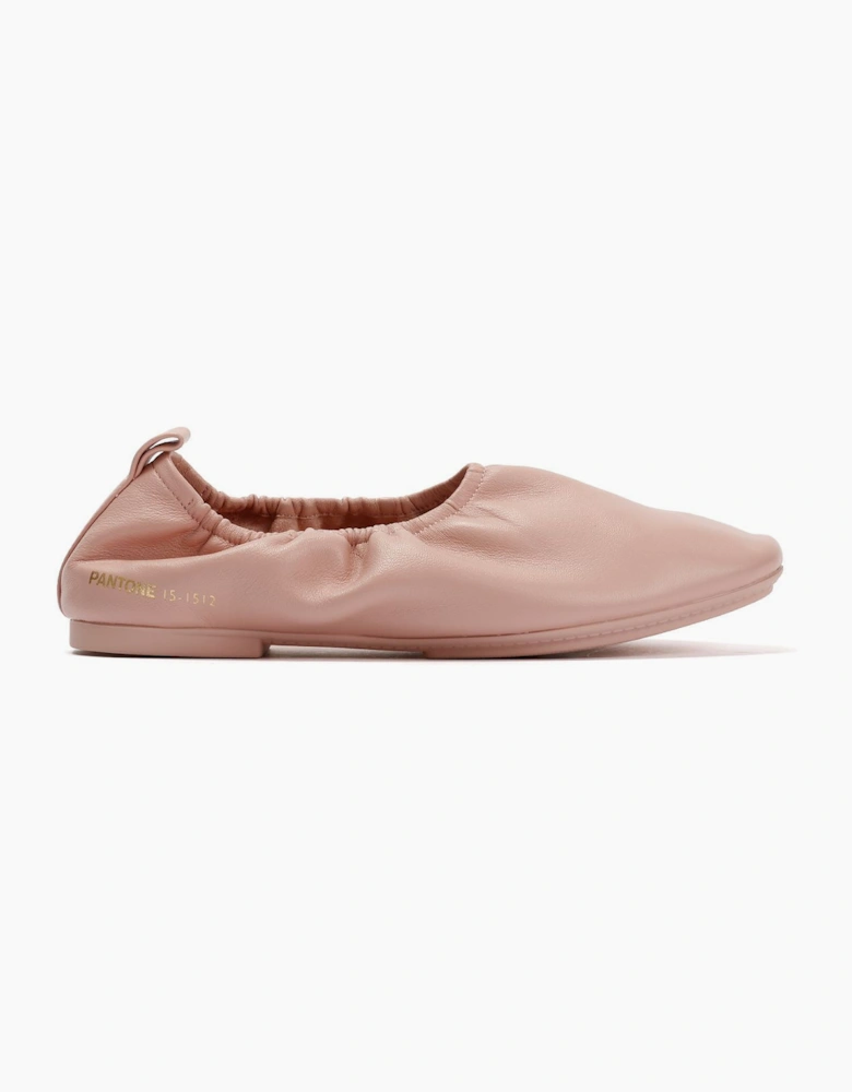 FitFlop DELICATO X PANTONE Poise Leather Ballerinas