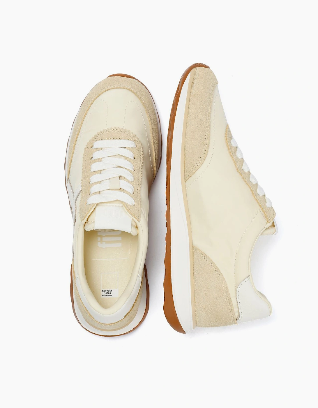 FitFlop RETRO-Q X PANTONE Suede Trainers