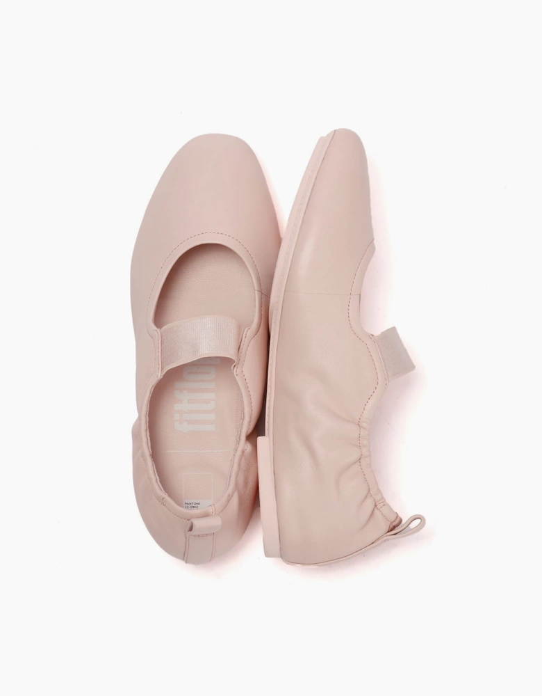 FitFlop DELICATO X PANTONE Poise Leather Mary-Janes