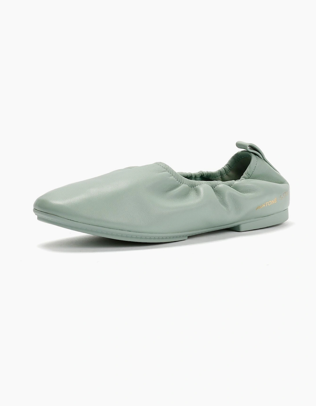 FitFlop DELICATO X PANTONE Poise Leather Ballerinas