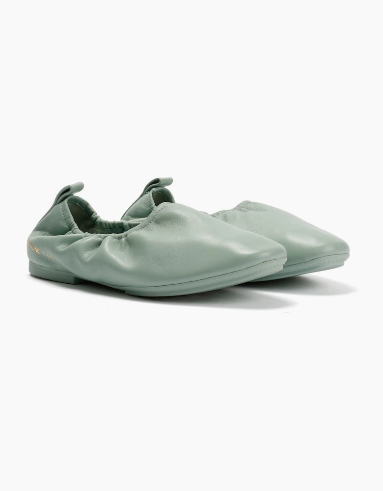 FitFlop DELICATO X PANTONE Poise Leather Ballerinas